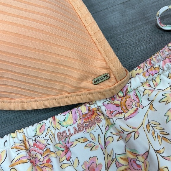 ☀️RIP CURL☀️ BILLABONG☀️ PREMIUM SURF BANDED FOED TRY DAY DREAMIN HIKE BIKINI - Picture 11 of 16